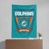 [Personalization Only] Official NFL Dolphins Allegiance Printed Personalized Wall Hanging