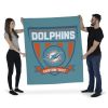 [Personalization Only] Official NFL Dolphins Allegiance Printed Personalized Wall Hanging