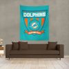 [Personalization Only] Official NFL Dolphins Allegiance Printed Personalized Wall Hanging