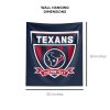 [Personalization Only] Official NFL Texans Allegiance Printed Personalized Wall Hanging