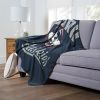 Uconn OFFICIAL NCAA "Alumni" Silk Touch Throw Blanket; 50" x 60"